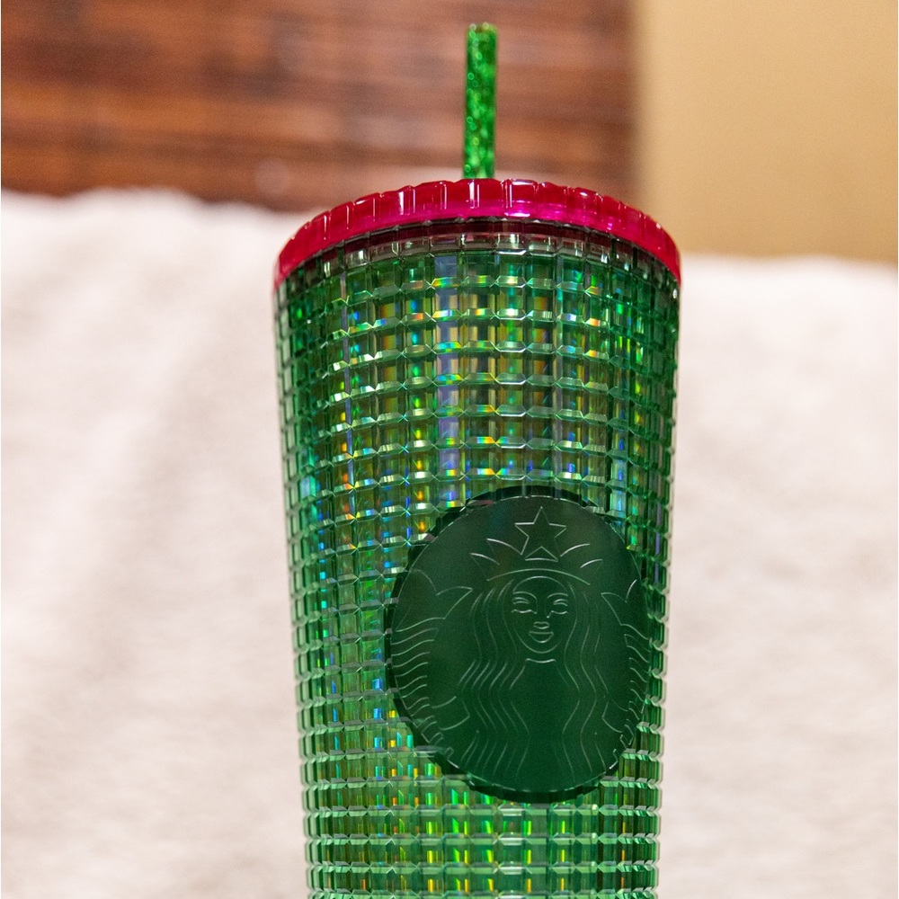 Starbucks Venti Watermelon Grid Cup